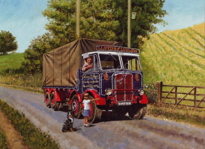 An AEC Mammoth Major eight wheeler