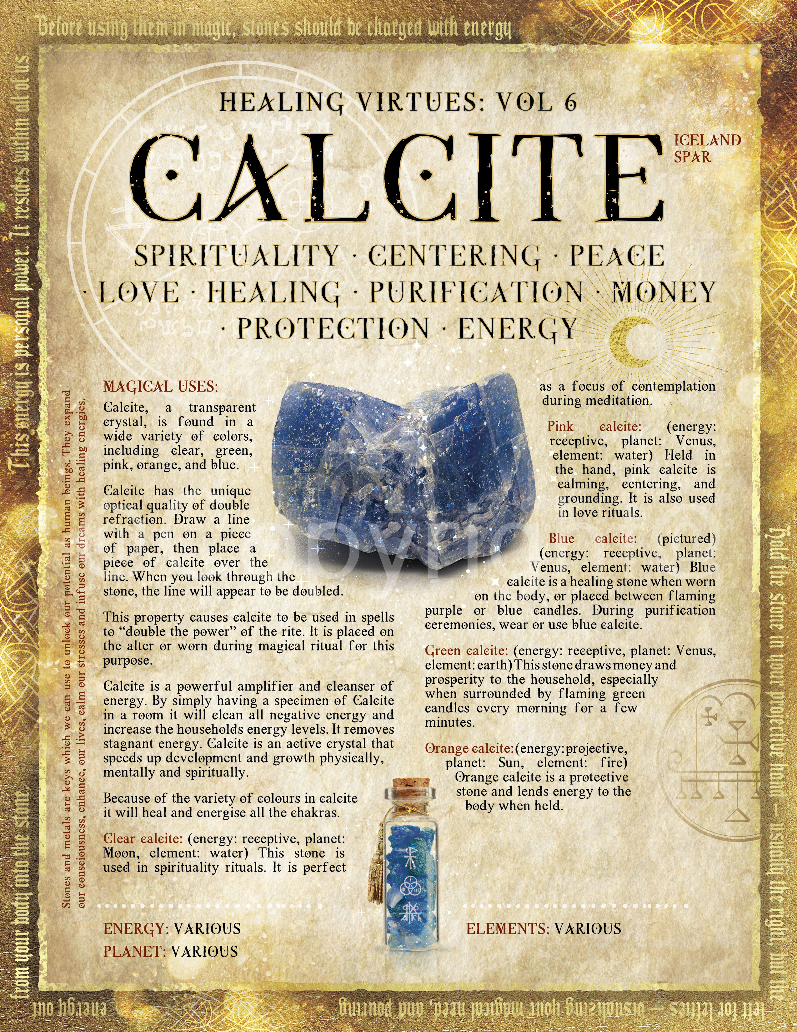 Calcite Gemstone