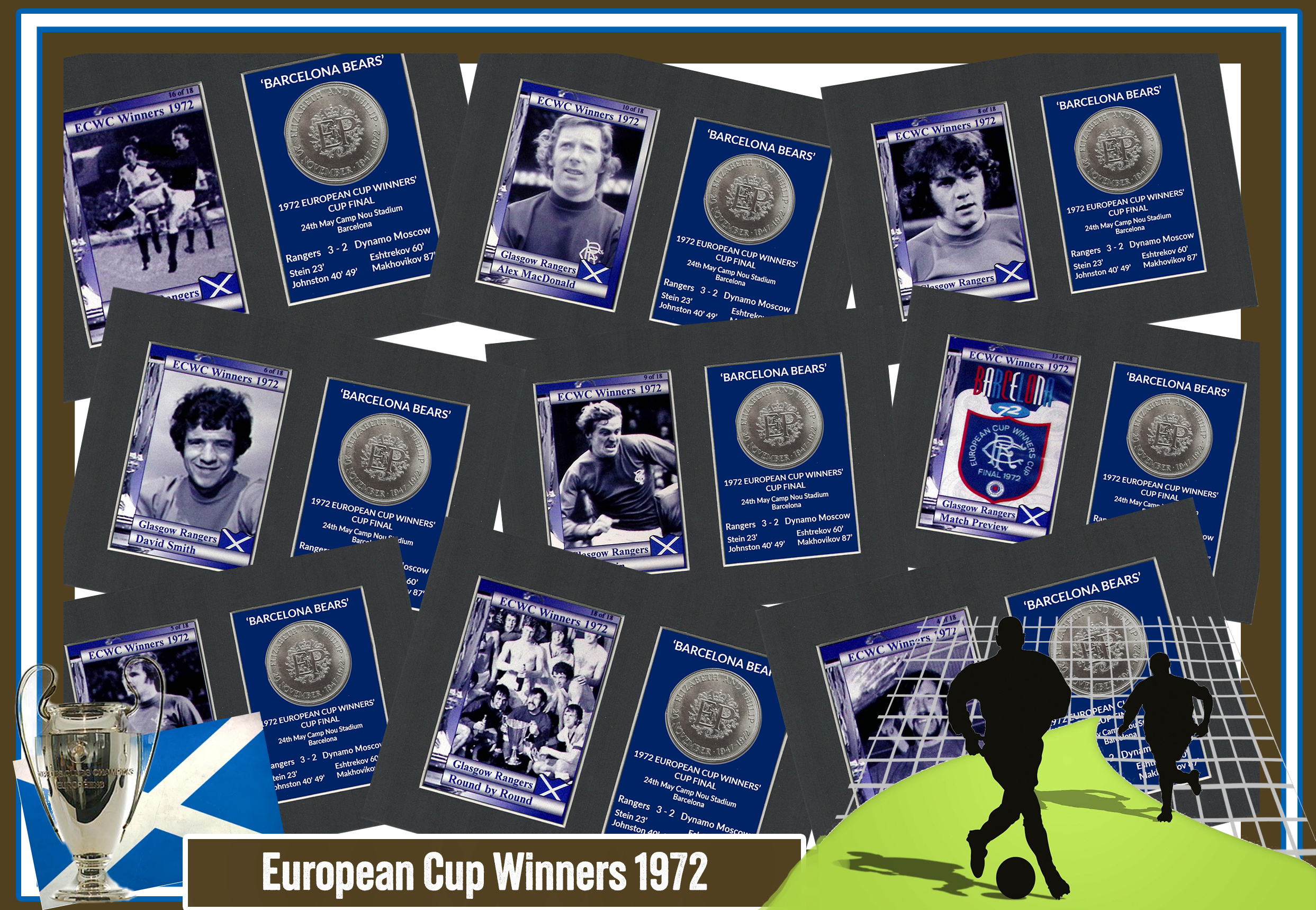 Rangers 1972 ECWC -Colin Stein