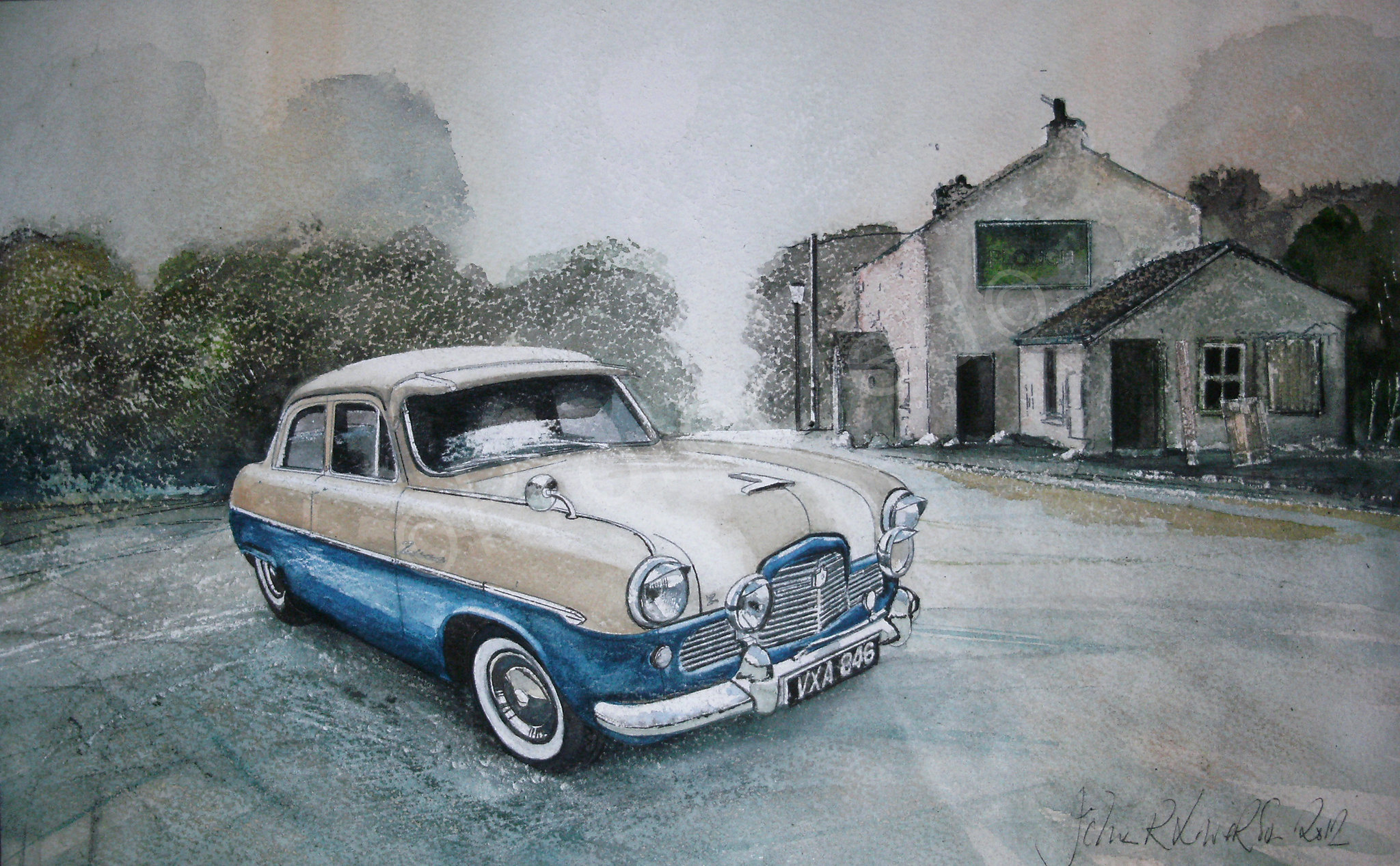 Ford Zephyr Zodiac MK1 1950's