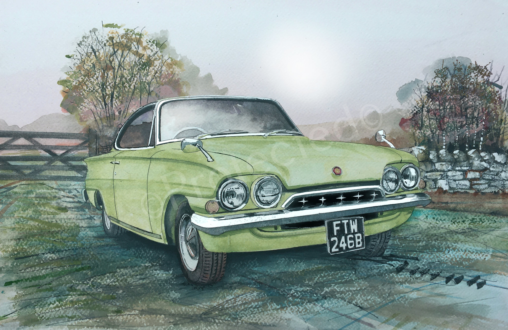 Ford Consul Capri  1960's