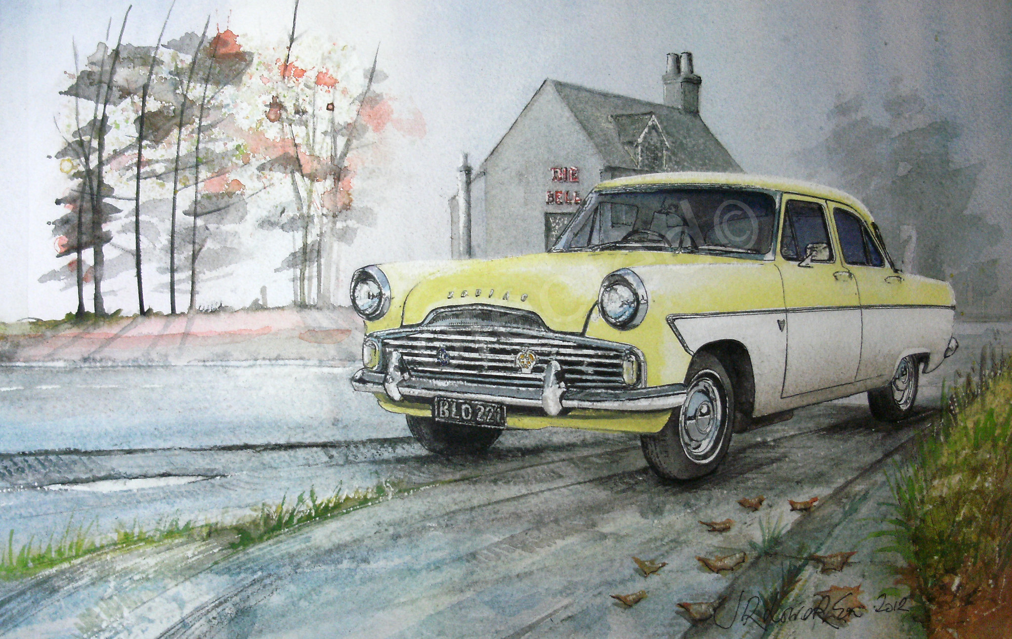 Ford Zodiac Mk2 1950's