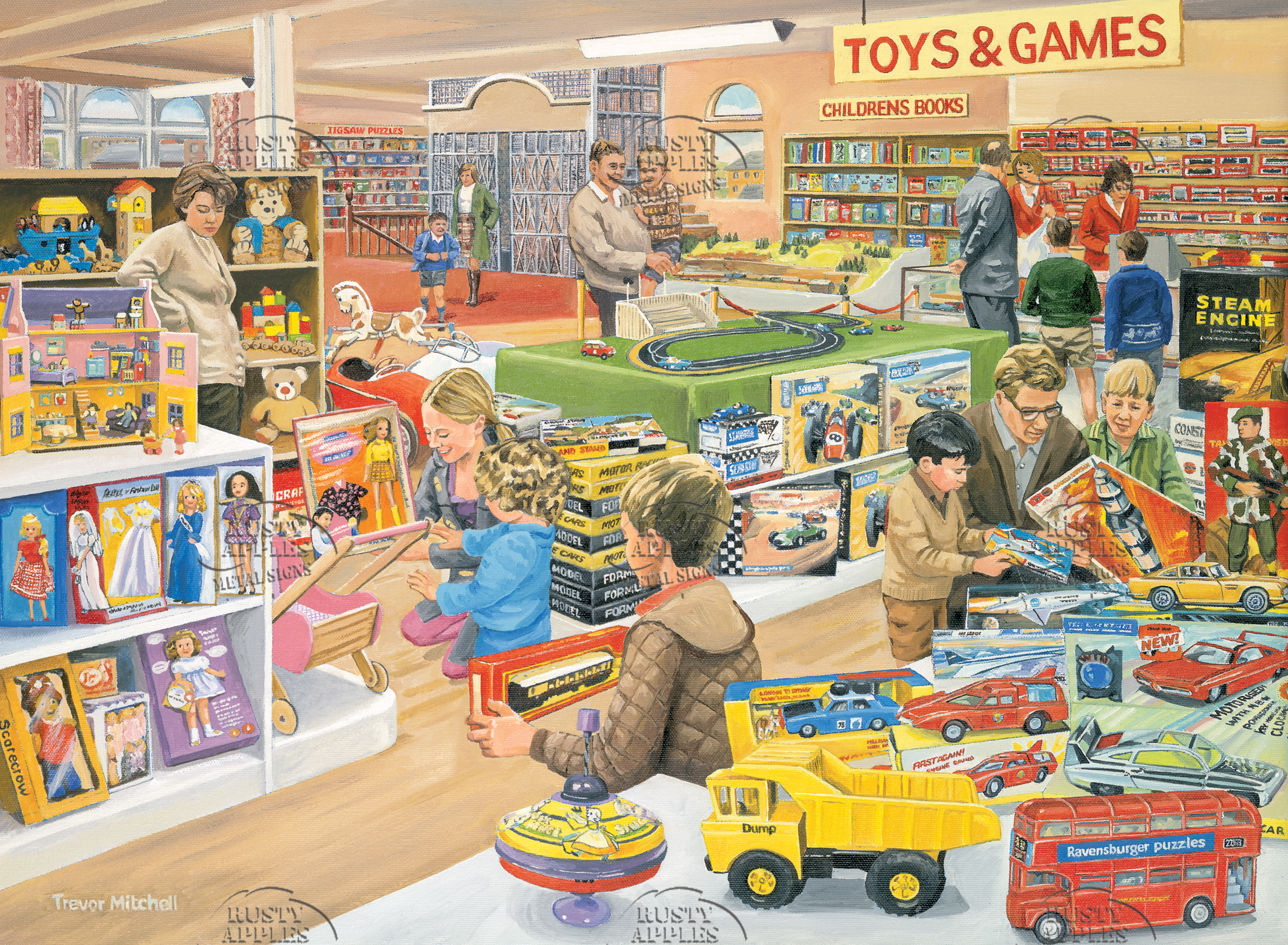60's British High Street Toy Shop