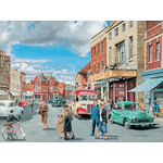 British Vintage 1950's High Street