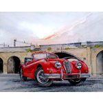 Jaguar XK 120.1950s-2