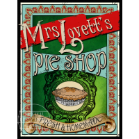 Mrs Lovett's Pie Shop Advert