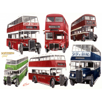 Northumberland Nostalgic Bus Montage
