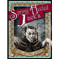 Spring Heeled Jack Baby Sitting