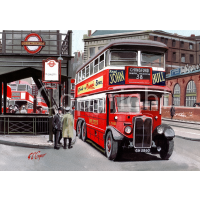 London Chingford Red Bus