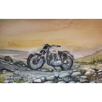 B.S.A. 1957 BSA Gold Star Scrambler
