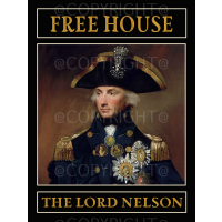 The Lord Nelson Freehouse Pub Sign