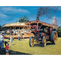 Burrell Showmans 1909 Fairground Locomotive