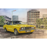 Ford Cortina MK3 Iconic Yellow -2