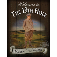 The 19th Hole Pub Sign