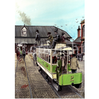 Birkenhead Horse Car Trams