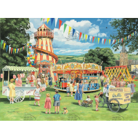 1950's Vintage "Funfair On The Green"