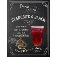 Snakebite & Black