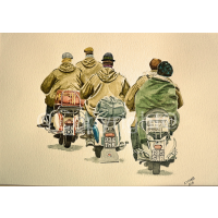 Mods in Clacton 1960's