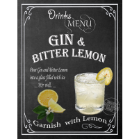 Gin & Bitter Lemon