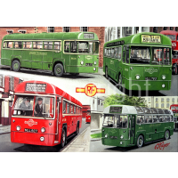 London Transport RF Bus Montage