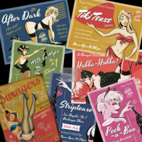 Burlesque Adverts