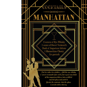 Manhattan Cocktail Deco