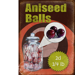 Aniseed Balls Traditional Sweet Shop