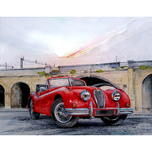 Jaguar XK 120.1950s-2