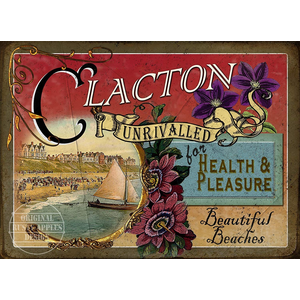 Clacton On Sea  Victorian Poster
