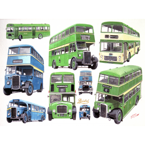 Bristol Bus Line-Up Montage