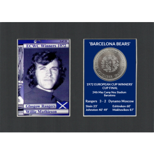 Rangers 1972 ECWC -Willie Mathieson