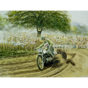 Arthur Lampkin BSA 1960's British GP
