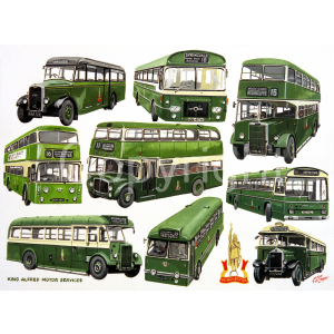 King Alfred Winchester  Bus Montage