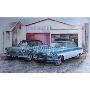 Ford Consul and  Ford Zodiac 1950's