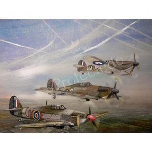 WW2 Hawker Hurricanes Group
