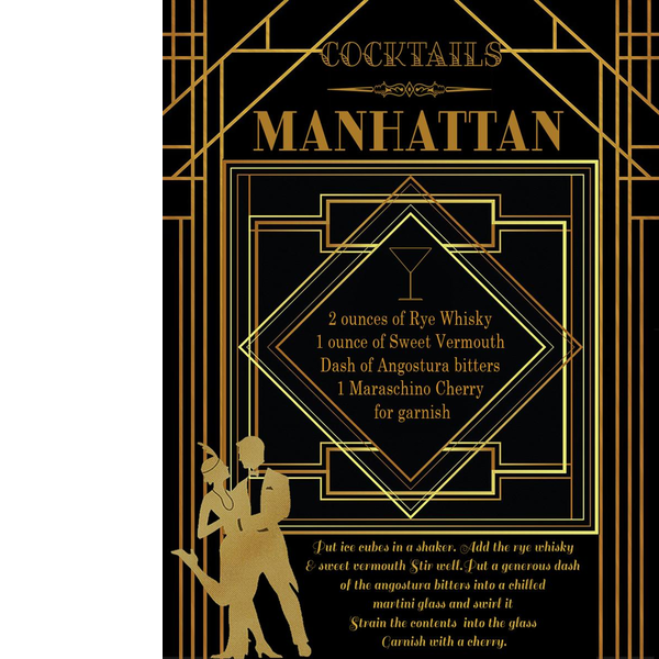 Manhattan Cocktail Deco