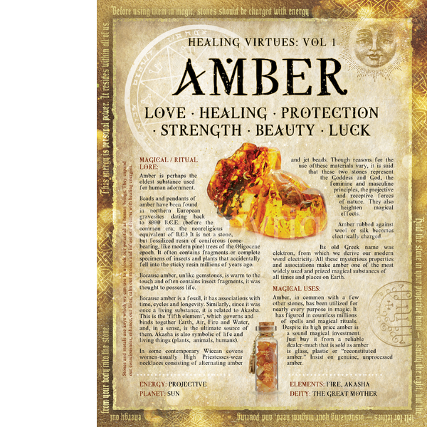 Amber Gemstone