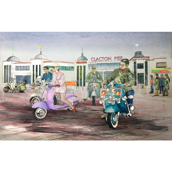 Mods Clacton Pier