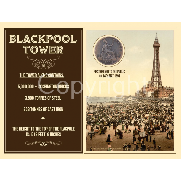 Blackpool Tower Coin-1