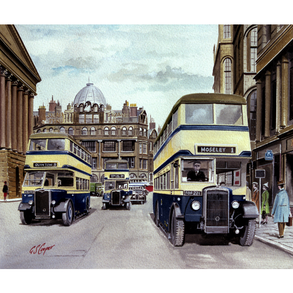 Birmingham, Paradise Street Bus Scene