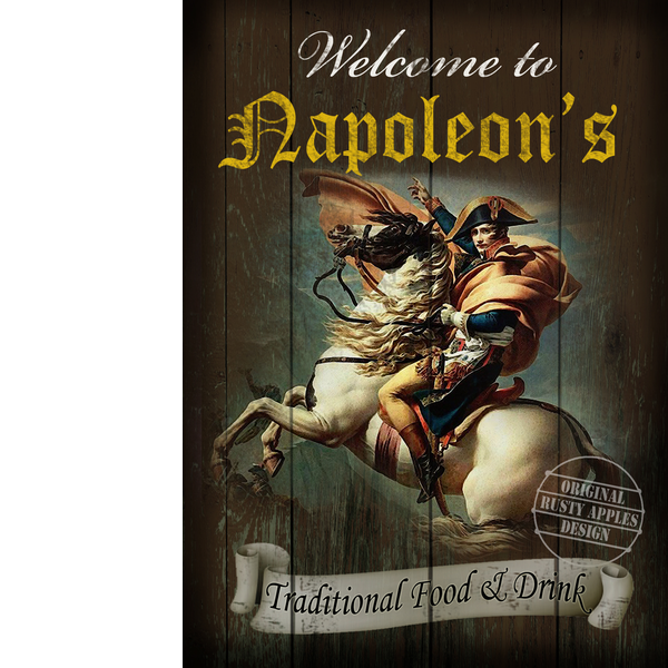 Napoleon's  English Pub Sign