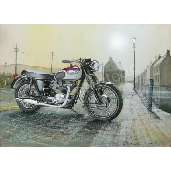 Triumph 1960s Bonneville T120r