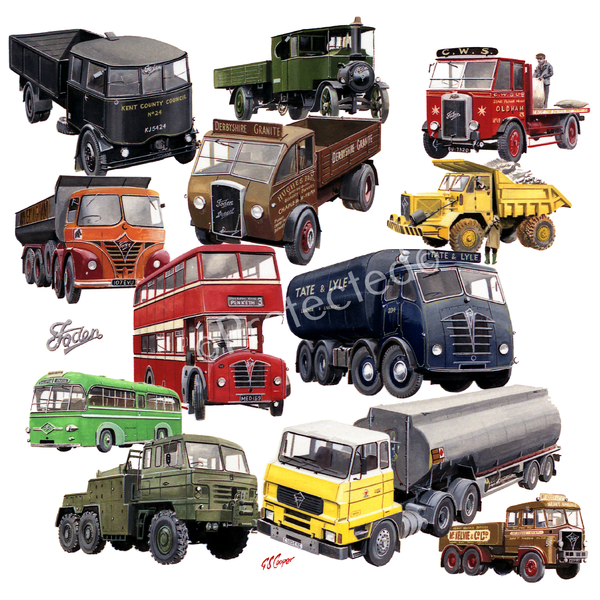 Foden Truck Montage
