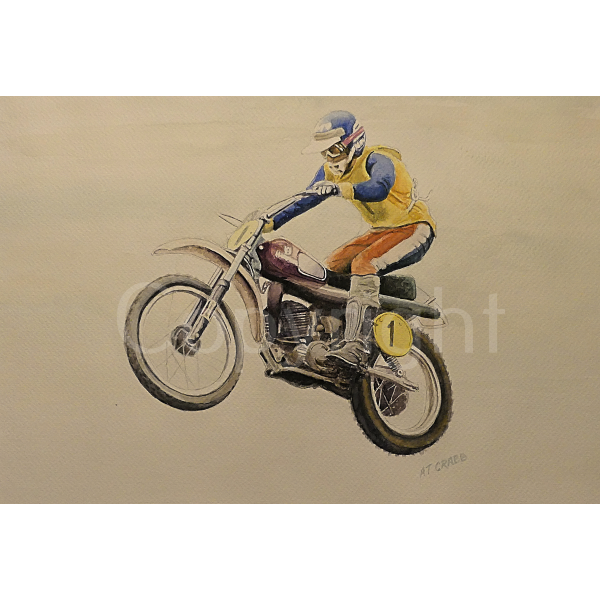 Heikki Mikkola Husqvarna Scramble