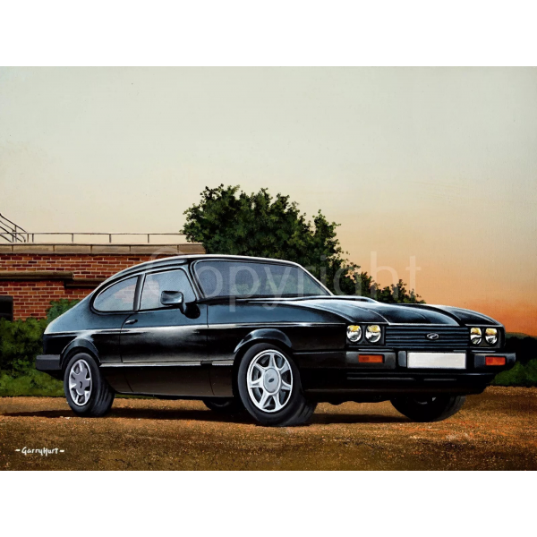 z.Ford Capri 2.8i Classic Pure Black